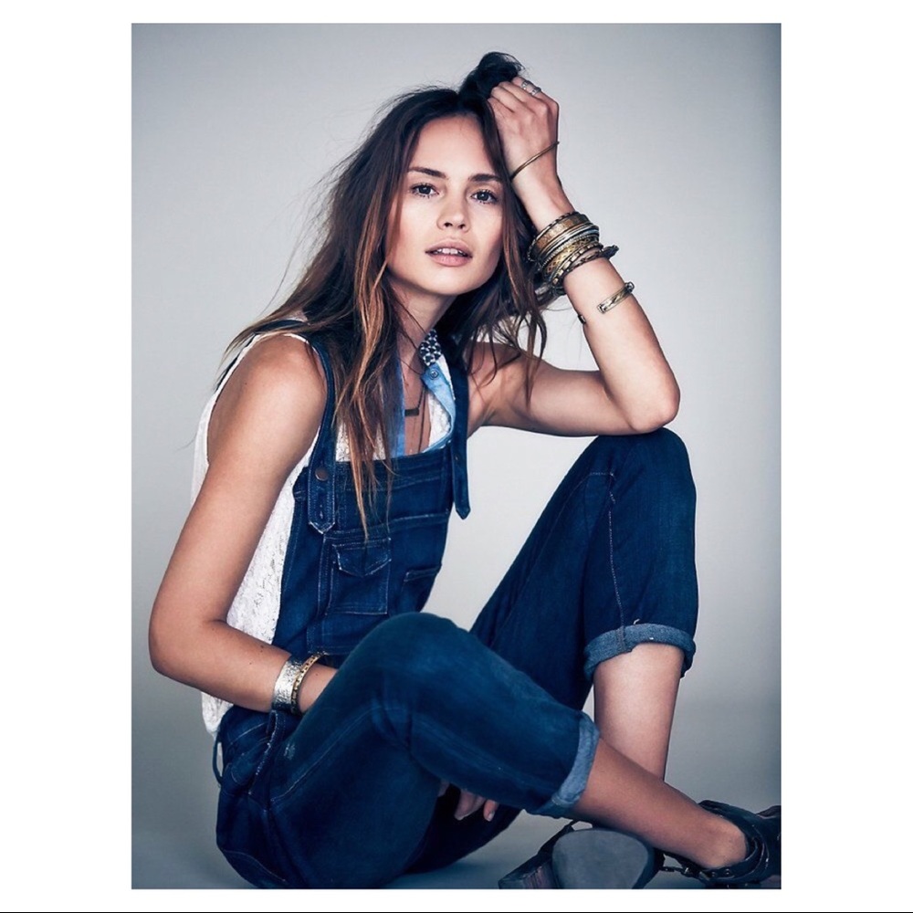 28 Free People Denim Overalls